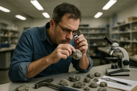 Geologist explores minerals to uncover Earth's historical secrets